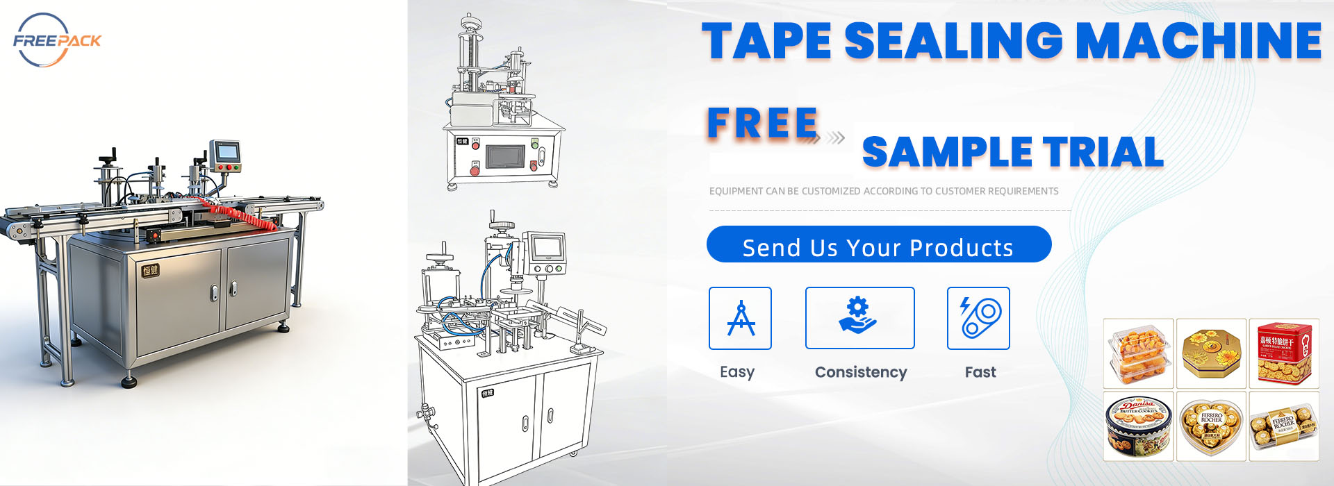 PVC Tape Sealer PVC Tape Sealing Machine